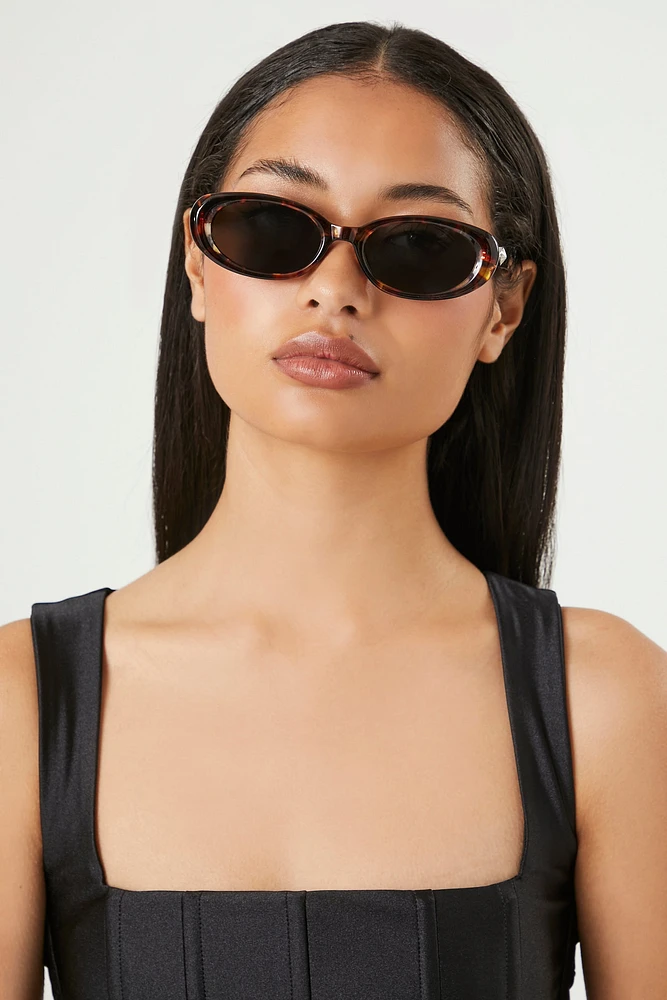 Oval Frame Sunglasses