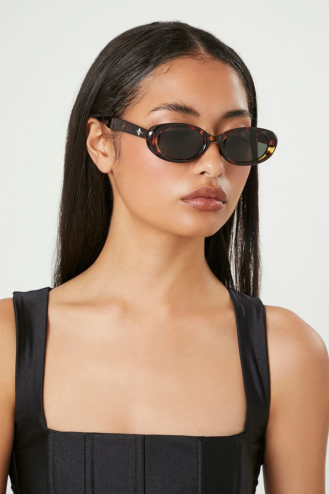 Oval Frame Sunglasses