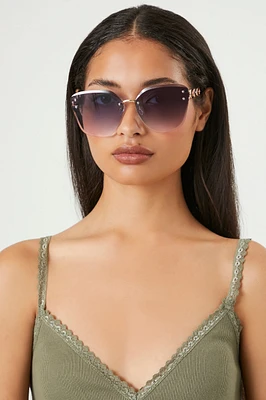 Oversized Cat Eye Sunglasses