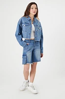 Cropped Denim Jacket