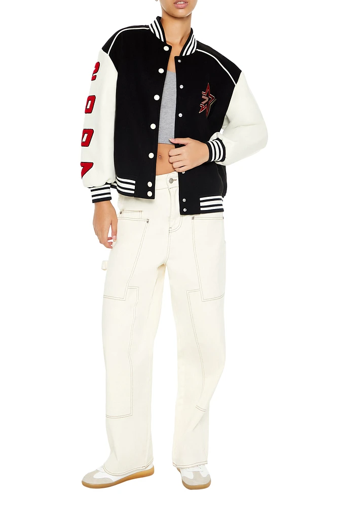 Star Girl Varsity Letterman Jacket