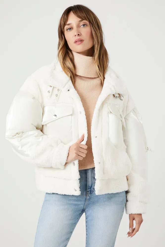 Sherpa Puffer Jacket