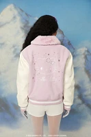 Blouson de style universitaire à imprimé Hello Kitty & Friends