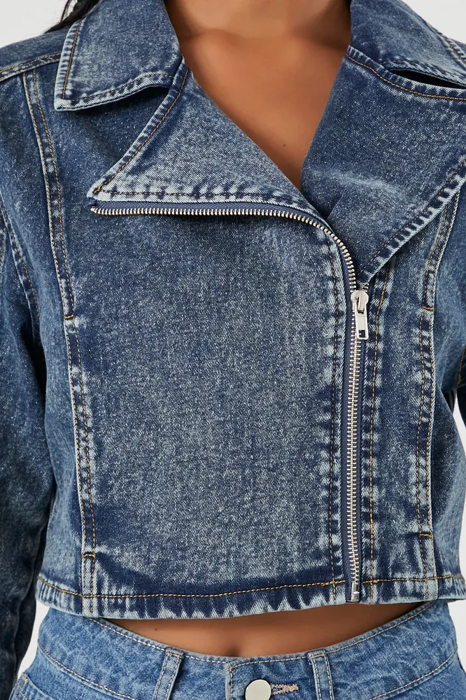 Denim Moto Jacket