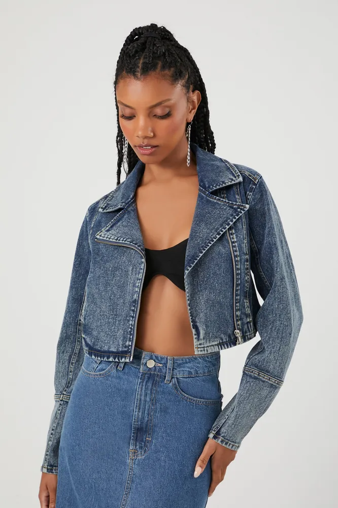 Denim Moto Jacket