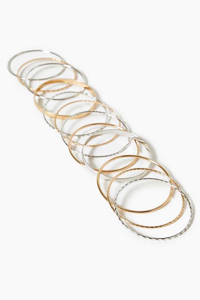 Bangle Bracelet Set (12 pcs)