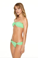 Seamless O-Ring Bandeau Bikini Top