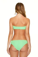 Seamless O-Ring Bandeau Bikini Top