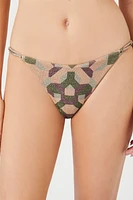 Geo Print Bikini Bottom