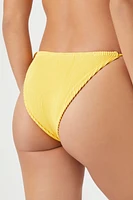 Seamless Ribbed Side Tie Bikini Bottom