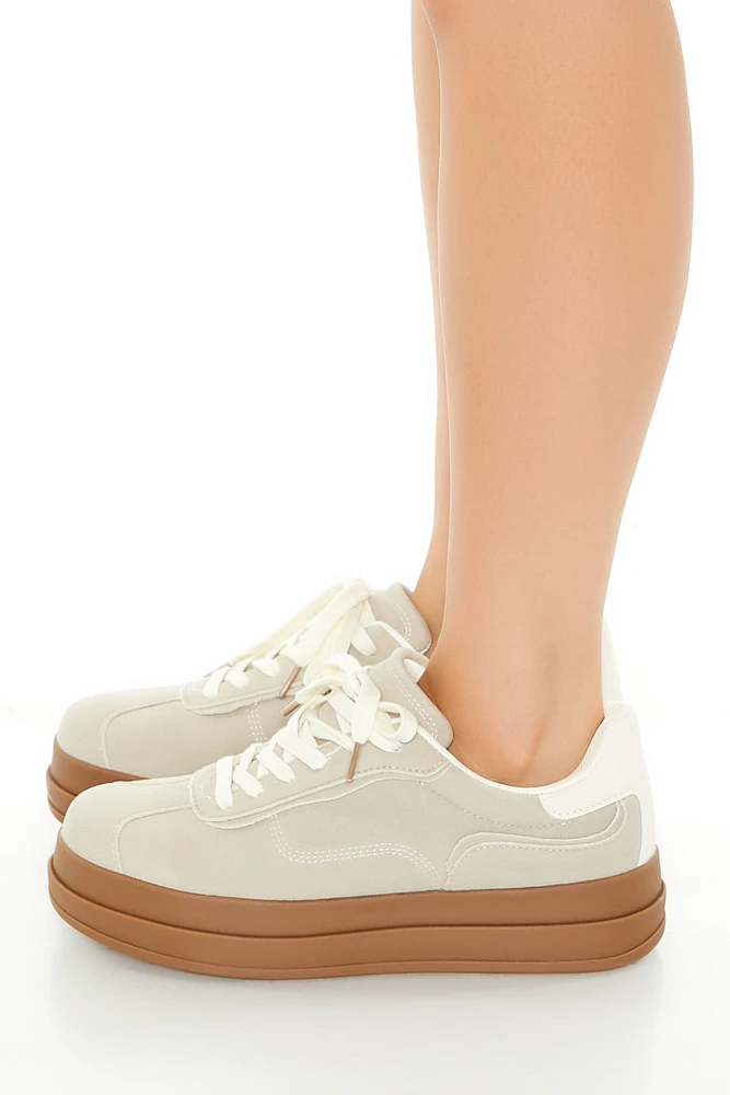 Platform Gum-Sole Sneaker