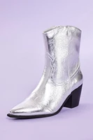 Metallic Cowboy Boot