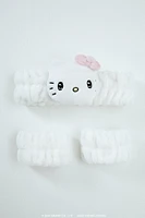 Hello Kitty Headwrap & Wash Band Set (3 Pcs)