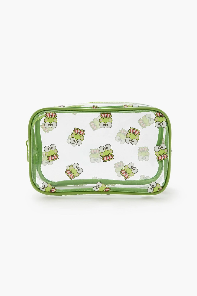 Trousse de maquillage à imprimé Keroppi