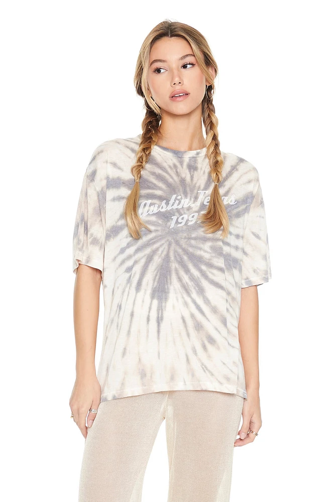 Austin Texas Graphic Tie-Dye T-Shirt