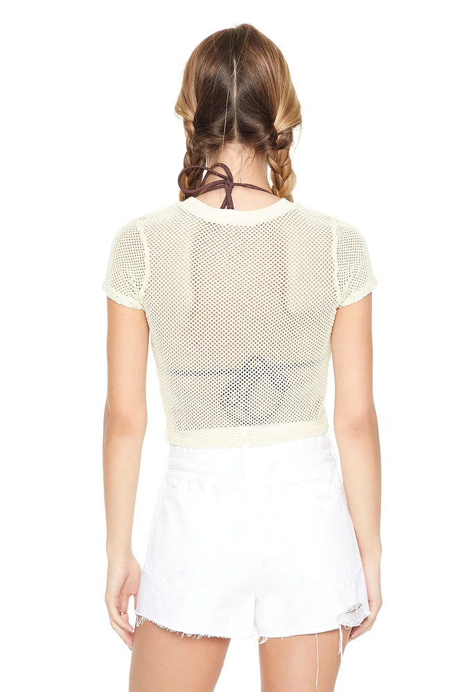 Maui Graphic Sheer Mesh Baby T-Shirt