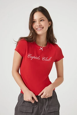 Cupids Club Graphic T-Shirt