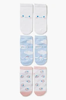 Cinnamoroll Ankle Socks (3 Pack)