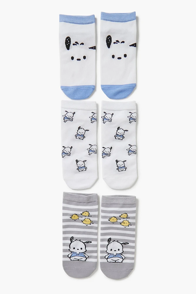 Pochacco Ankle Socks(3 Pack)