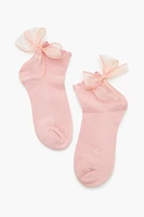 Bow Ribbon Ankle Socks