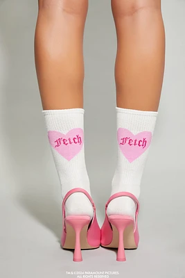 Socquettes Ã  imprimÃ© Mean Girls Fetch