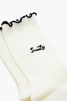 Lettuce Edge Sweety Crew Socks