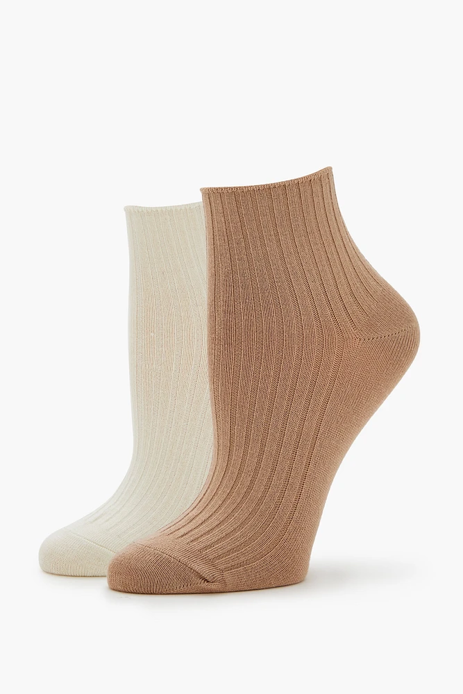 Chaussettes côtelées (2 paires)