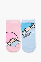 Little Twin Stars Ankle Socks (2 Pack)