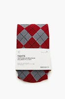 Argyle Print Tights