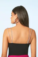 Rhinestone Cami Bodysuit