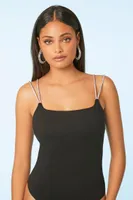 Rhinestone Cami Bodysuit