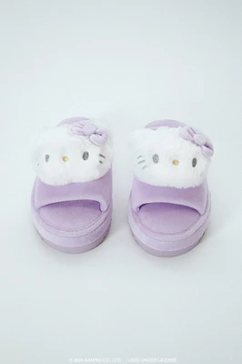 Hello Kitty Plush Slippers