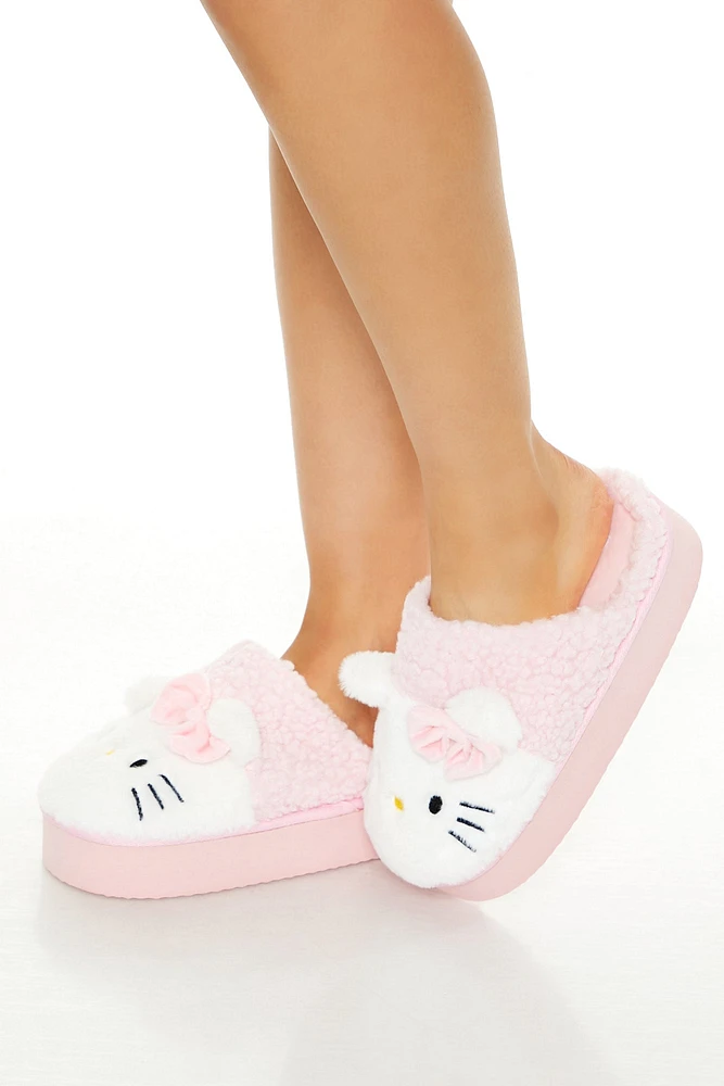 Hello Kitty Platform Slippers