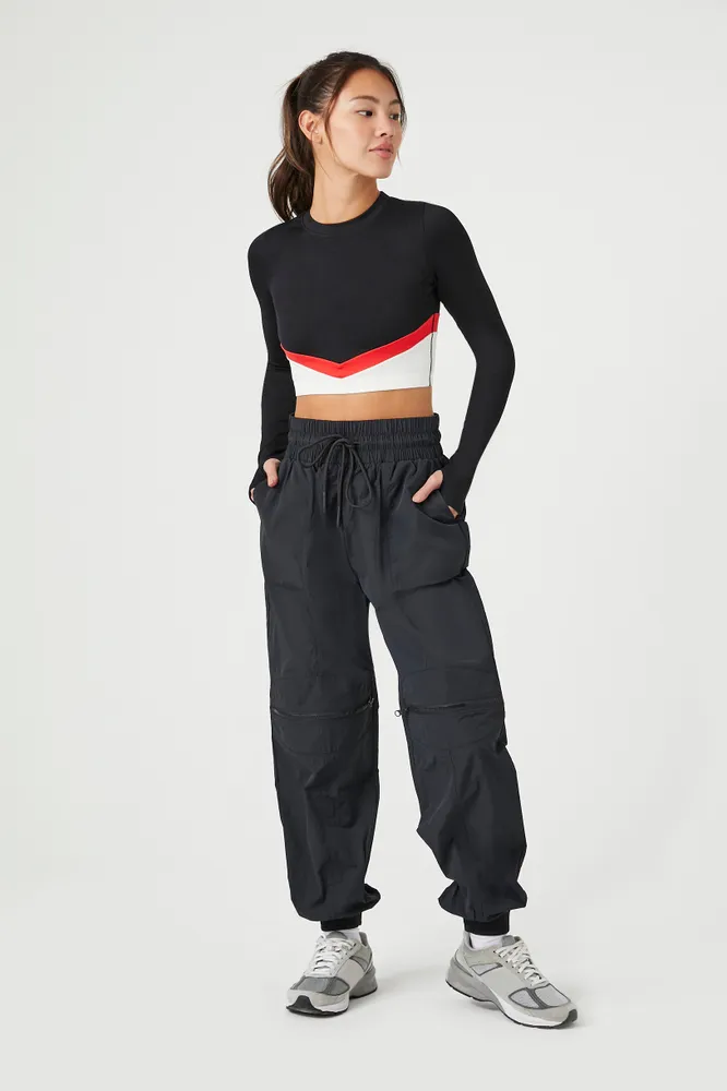 Active Seamless Thumbhole Crop Top