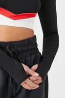 Active Seamless Thumbhole Crop Top