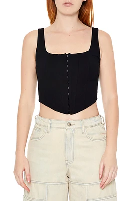 Hook-and-Eye Corset Top