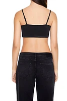 Camisole crantée courte