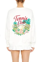 Tennis Club Graphic Sweatshirt