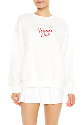 Tennis Club Graphic Sweatshirt