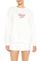 Tennis Club Graphic Sweatshirt