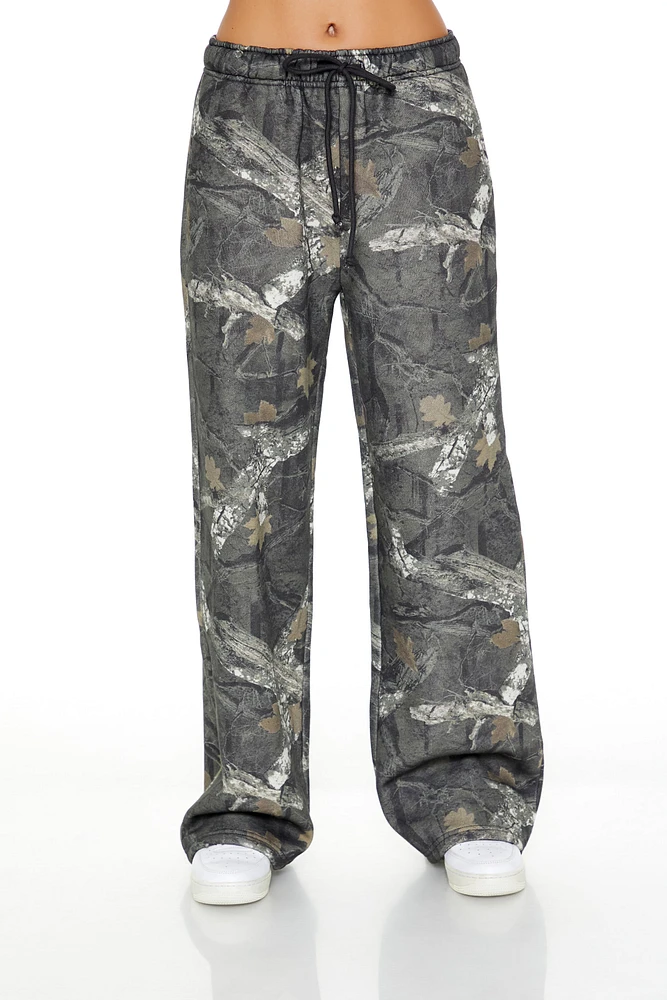 Pantalon d'entraÃ®nement en molleton avec motif camouflage