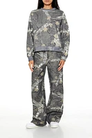 Pantalon d'entraÃ®nement en molleton avec motif camouflage