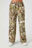 Camo Forest Print Fleece Sweatpant