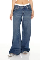 Wide Leg Low-Rise Jean