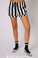 Ensemble pyjama avec haut boutonné et short à imprimé Beetlejuice