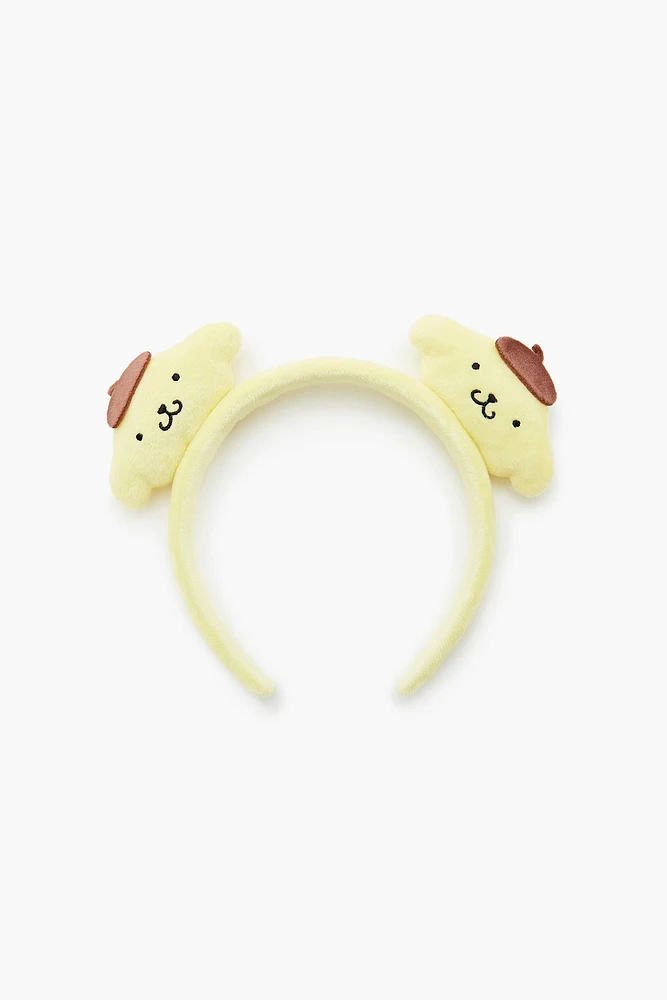 Bandeau en peluche Ã  imprimÃ© Pompompurin