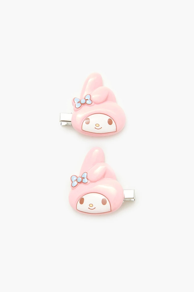 My Melody Hair Clips (2 Pcs)