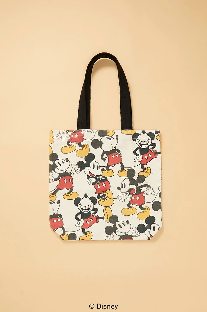 Fourre-tout avec motif brodÃ© Disney Mickey Mouse