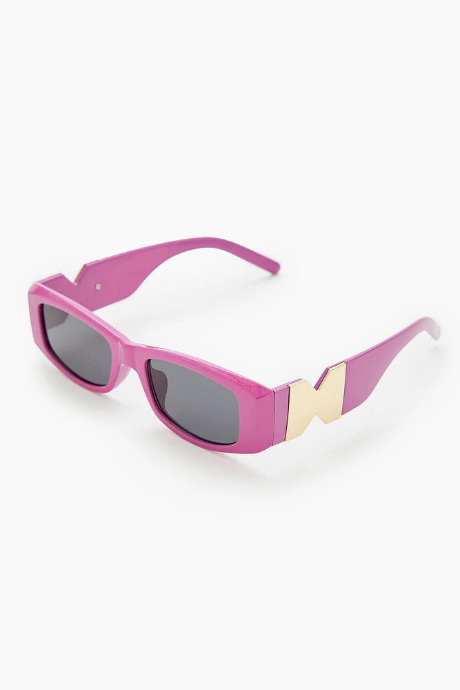 Slim Rectangle Sunglasses