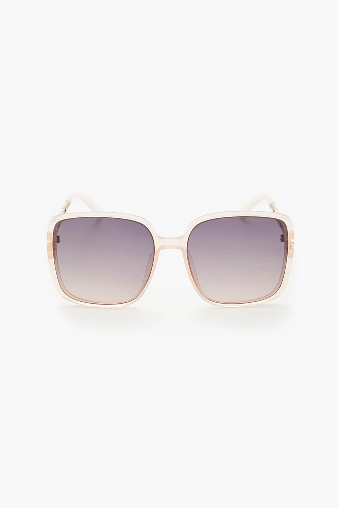 Lunettes de soleil teintées avec chaîne